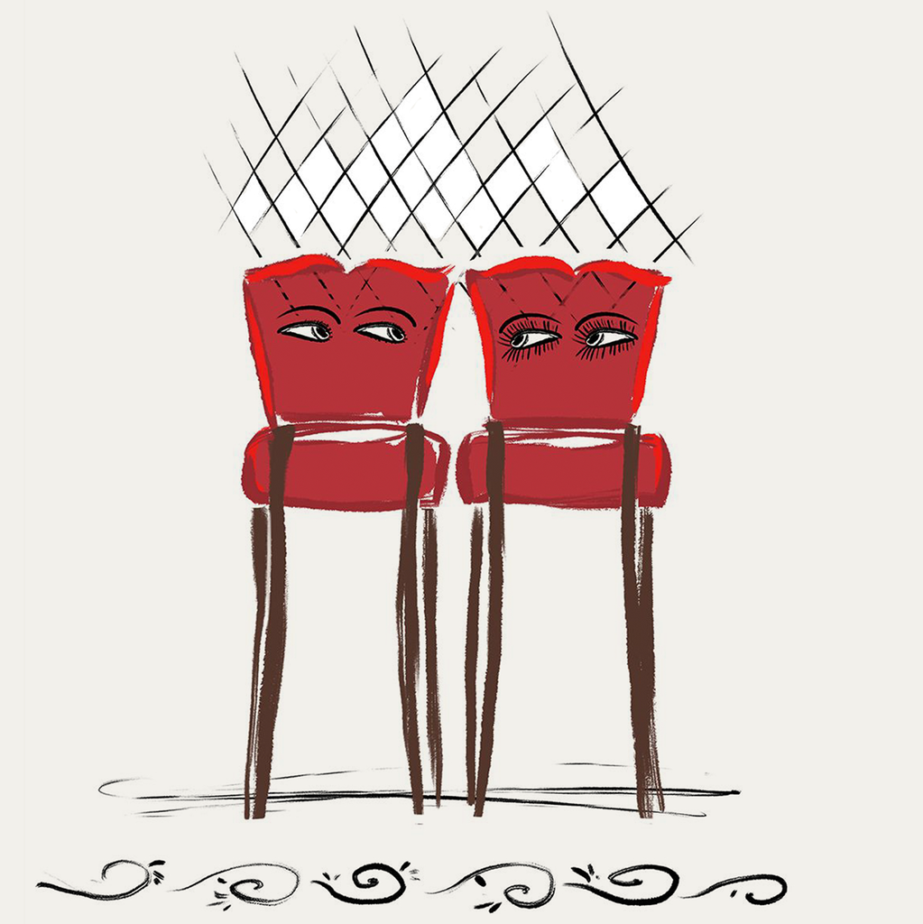 Cinq à Sept_chairs artwork