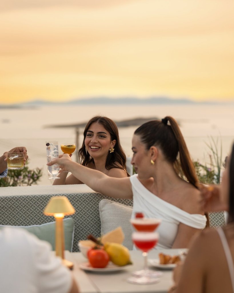 Best sunset view Mykonos - LPM