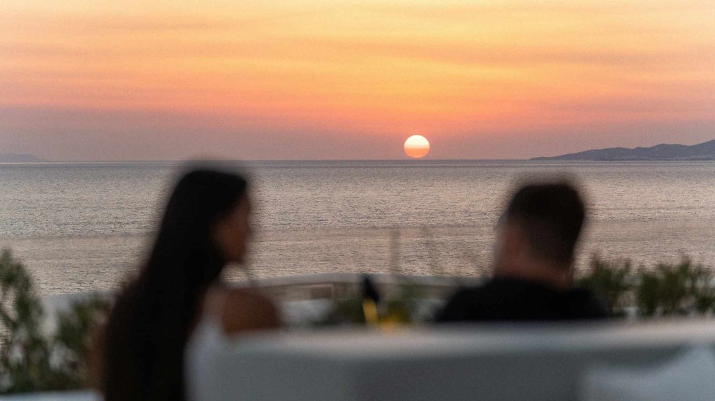 Mykonos Sunset at LPM